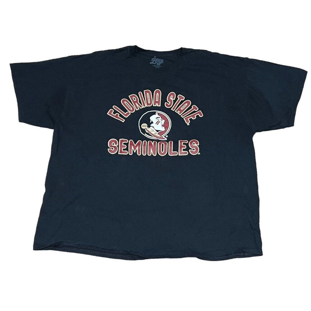 FSU Seminols Black Florida State University Football Baseball Tshirt Shirt XXL